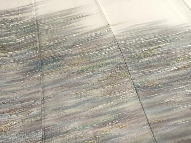 平和屋着物●豪華色留袖　霞文　暈し染め　正絹　逸品　AABL3192fy