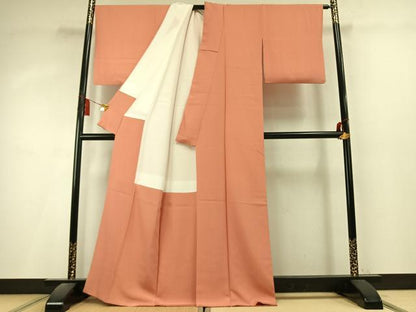 平和屋着物●江戸小紋　行儀　正絹　逸品　AABL3199fy