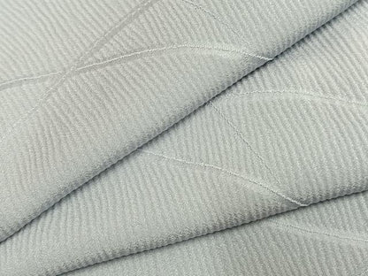 平和屋着物●上質な色無地　抽象地紋　白藍色　正絹　逸品　未使用　AABL3203fy