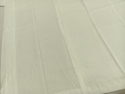 平和屋着物●長襦袢　単衣　七宝地紋　正絹　逸品　AABL3224fy