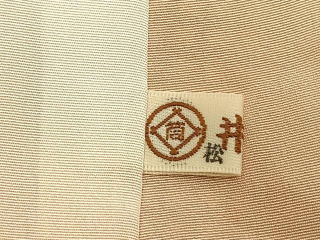 平和屋着物●江戸小紋　市松文様　正絹　逸品　AABL3226fy