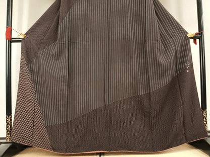 平和屋着物●小紋師　染一彩　訪問着　切嵌吉祥文　伊勢丹扱い　正絹　逸品　AABL3238fy