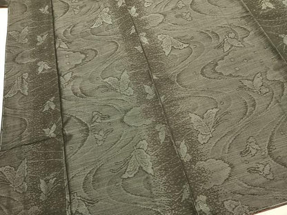 平和屋着物●本場大島紬　舞蝶文　やまと誂製　正絹　逸品　未使用　AABL3239fy