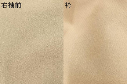平和屋着物●訪問着　草花文　暈し染め　金彩　正絹　逸品　AABL3257fy