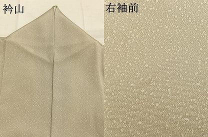 平和屋着物●訪問着　友禅　枝花文　暈し染め　正絹　逸品　AABL3269fy