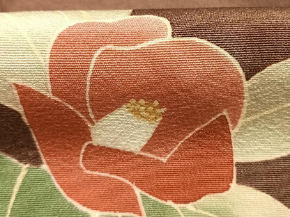 平和屋着物●訪問着　枝花文　暈し染め　正絹　逸品　AABL3270fy