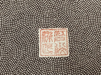 平和屋着物●江戸小紋　作家物　鮫小紋柄　正絹　逸品　AABL3292fy