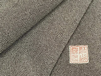 平和屋着物●江戸小紋　作家物　鮫小紋柄　正絹　逸品　AABL3292fy