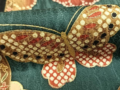 平和屋着物●訪問着　花蝶文　金彩　まるやま扱い　正絹　逸品　未使用　AABL3298fy