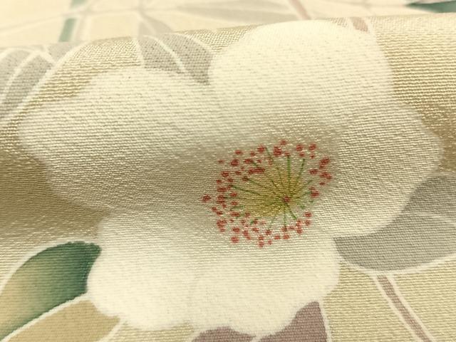平和屋着物●訪問着　友禅　作家物　枝花文　暈し染め　伊勢丹扱い　正絹　逸品　AABL3304fy