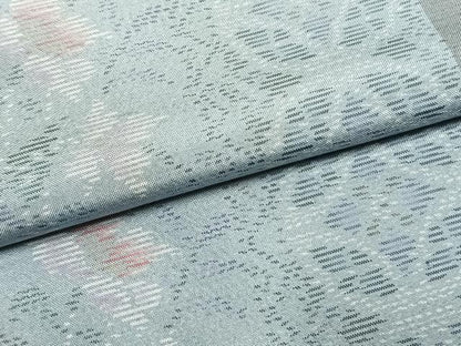 平和屋着物●本場大島紬　花間道　やまと誂製　正絹　逸品　AABL3308fy