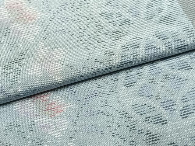 平和屋着物●本場大島紬　花間道　やまと誂製　正絹　逸品　AABL3308fy