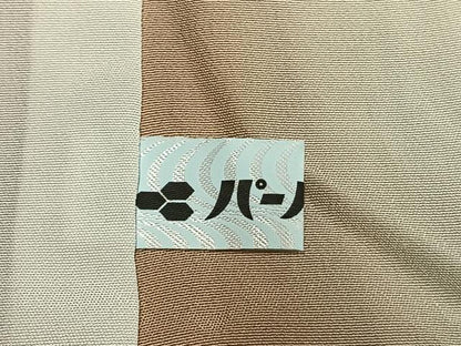 平和屋着物●上質な小紋　墨流し文様　暈し染め　正絹　逸品　未使用　AABL3320fy