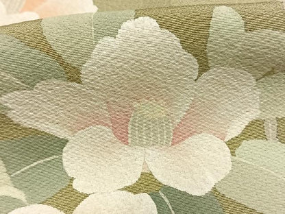 平和屋着物●訪問着　草花文　暈し染め　正絹　逸品　AABL3347fy