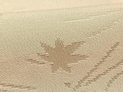 平和屋着物●長襦袢　無双仕立て　舞葉地紋　暈し染め　正絹　逸品　AABL3350fy