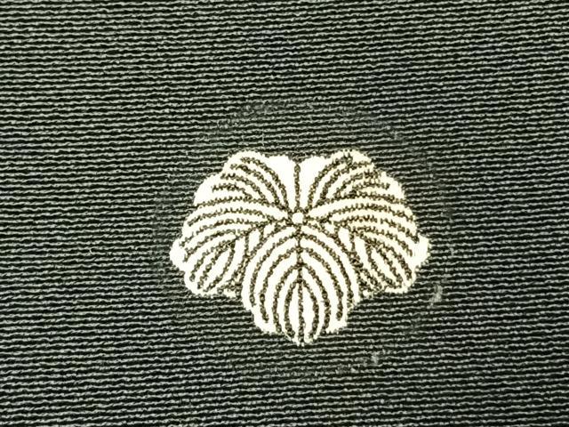 平和屋着物●豪華黒留袖　友禅　作家物　花鳥文　正絹　逸品　AABL3354fy