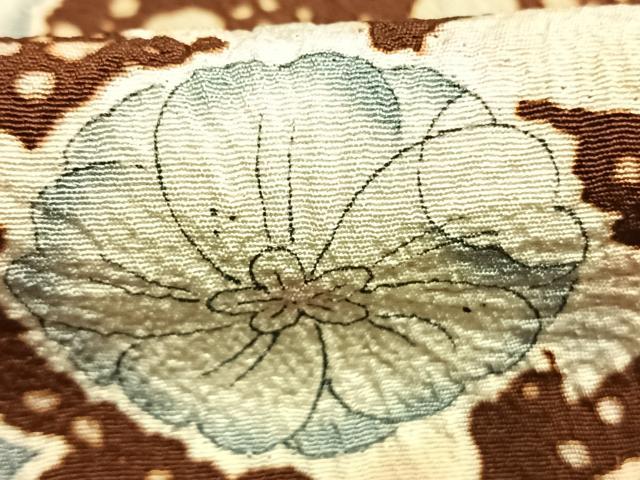 平和屋着物●訪問着　作家物　絞り　辻が花　暈し染め　やまと誂製　正絹　逸品　AABL3360fy