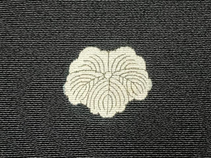 平和屋着物●本加賀友禅作家　直江良三　黒留袖　花鳥文　正絹　逸品　AABL3365fy