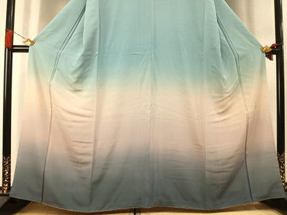 平和屋着物●訪問着　作家物　霞文　暈し染め　正絹　逸品　未使用　AABL3367fy