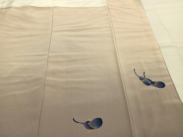 平和屋着物●訪問着　作家物　霞文　暈し染め　正絹　逸品　未使用　AABL3367fy
