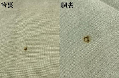 平和屋着物●本場大島紬　地空き　割り込み絣　草花文　正絹　逸品　未使用　AABL3377fy