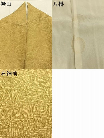 平和屋着物●江戸小紋　鮫小紋柄　正絹　逸品　AABL3382fy