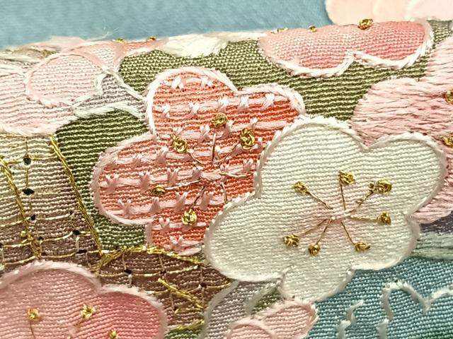 平和屋着物●豪華色留袖 中国三大刺繍 スワトウ刺繍 汕頭刺繍 総刺繍 芳州刺繍 作家物 松竹梅 暈し染め 金糸 ロング丈 逸品 AABL3395fy