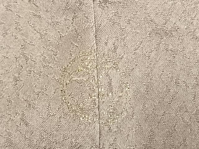 平和屋着物●訪問着　絞り　駒刺繍　草花文　金糸　金彩　さが美扱い　正絹　逸品　AABL3398fy