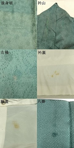 平和屋着物●訪問着　作家物　辻が花　絞り　暈し染め　金彩　正絹　逸品　AABL3403fy