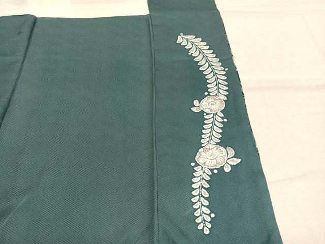平和屋着物●訪問着　作家物　辻が花　絞り　暈し染め　金彩　正絹　逸品　AABL3403fy