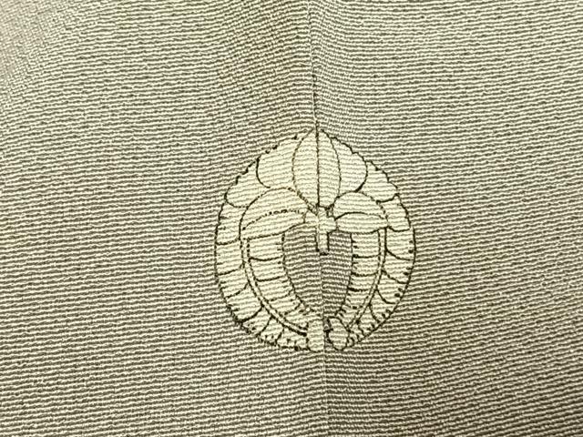 平和屋着物●本加賀友禅作家　野崎徳勝　訪問着　草花文　暈し染め　正絹　逸品　AABL3405fy