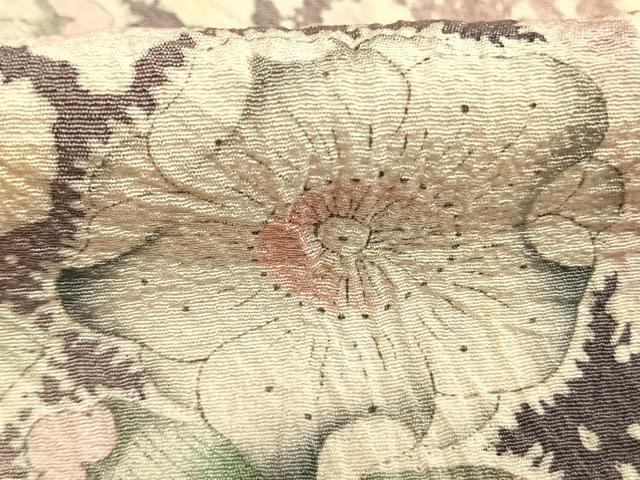 平和屋着物●越後十日町の一流染匠　桐屋・翠山工房　訪問着　絞り　辻が花　暈し染め　正絹　逸品　AABL3408fy