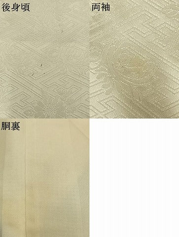 平和屋着物●豪華振袖　絞り　駒刺繍　唐草文　金彩　正絹　逸品　AABL3410fy
