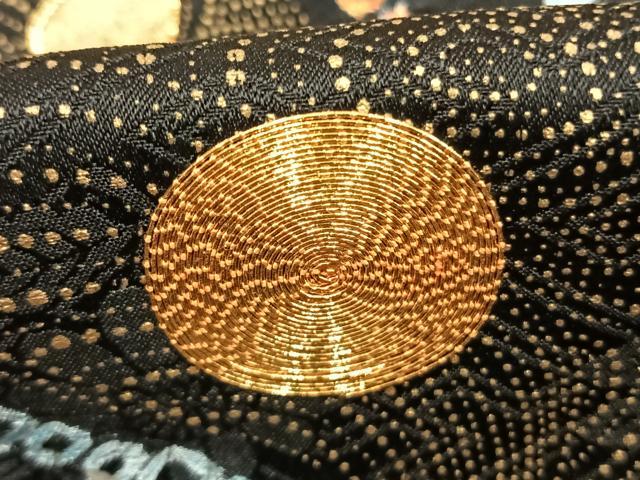 平和屋着物●豪華振袖　絞り　駒刺繍　唐草文　金彩　正絹　逸品　AABL3410fy