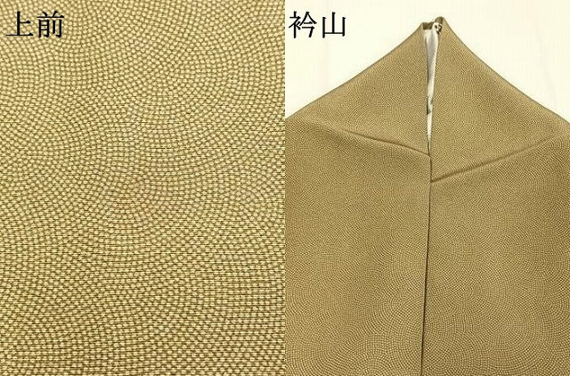平和屋着物●江戸小紋　鮫小紋柄　正絹　逸品　AABL3418fy