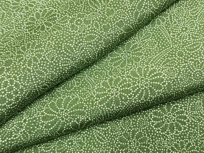 平和屋着物●江戸小紋　草花文　正絹　逸品　AABL3422fy