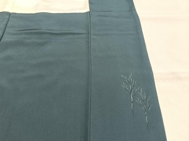 平和屋着物●豪華色留袖　尾瀬　暈し染め　銀彩　正絹　逸品　未使用　AABL3442fy