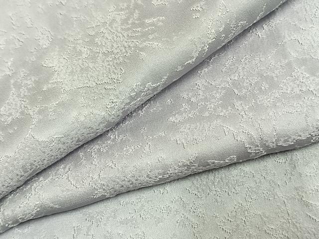 平和屋着物●日展作家　山本唯与志　レリーフ染　小紋　霞地紋　暈し染め　正絹　逸品　AABL3446fy