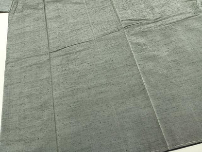 平和屋着物●男性　紬　アンサンブル　霞文　正絹　逸品　未使用　AABL3453fy