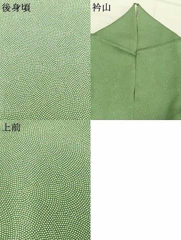 平和屋着物●江戸小紋　鮫小紋柄　正絹　逸品　AABL3465fy