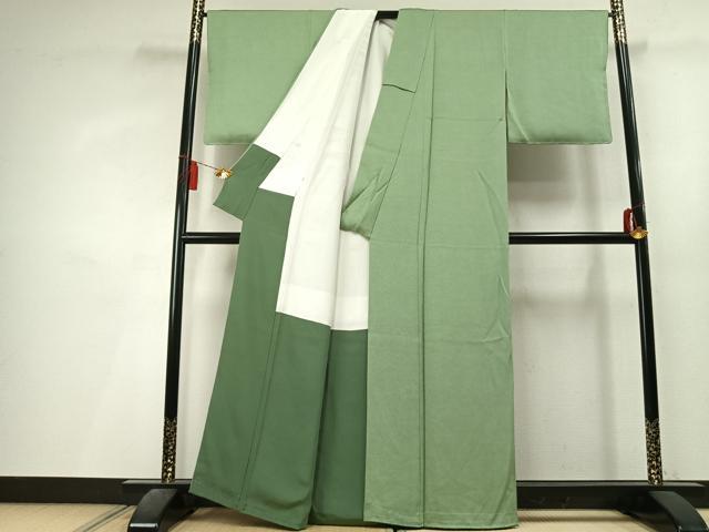 平和屋着物●江戸小紋　鮫小紋柄　正絹　逸品　AABL3465fy