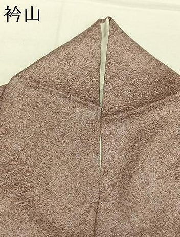 平和屋着物●上質な小紋　霞文　正絹　逸品　AABL3471fy