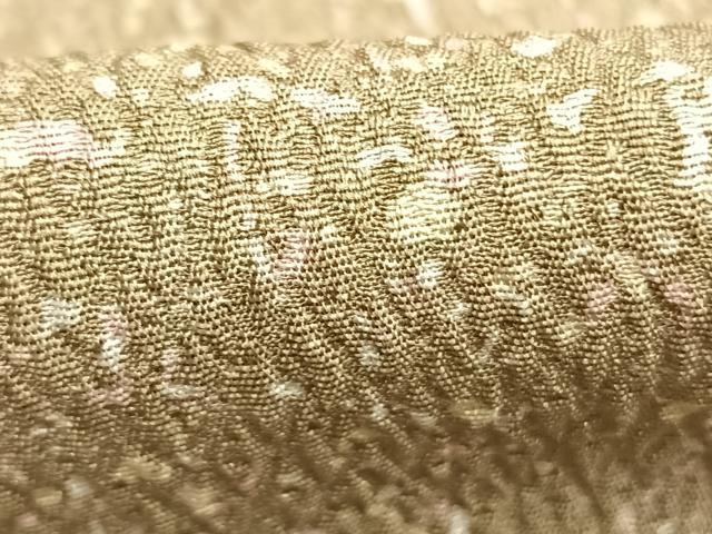 平和屋着物●上質な小紋　作家物　散らし文様　正絹　逸品　AABL3480fy