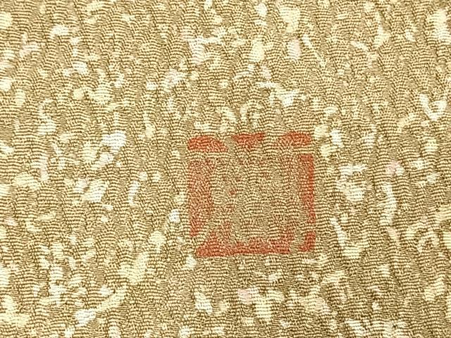 平和屋着物●上質な小紋　作家物　散らし文様　正絹　逸品　AABL3480fy