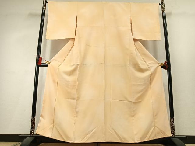 平和屋着物●上質な小紋　枝松地紋　暈し染め　正絹　逸品　AABL3492fy