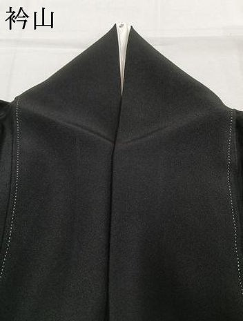 平和屋着物●豪華黒留袖　友禅　作家物　草花文　金彩　正絹　逸品　AABL3501fy