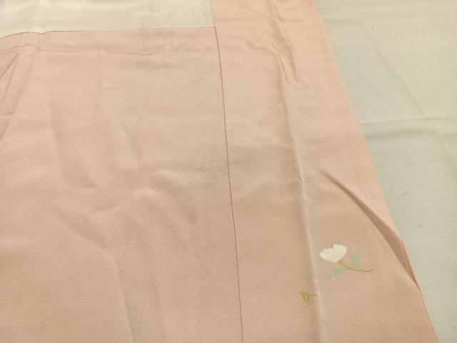 平和屋着物●訪問着　友禅　作家物　草花文　暈し染め　正絹　逸品　AABL3520fy