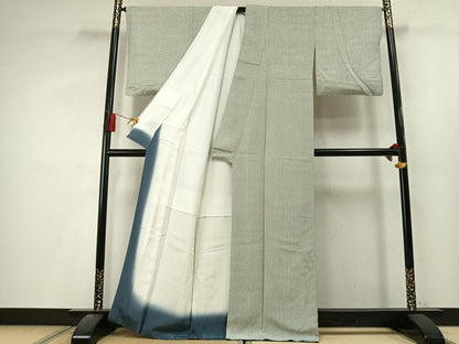 平和屋着物●江戸小紋　檜垣文　正絹　逸品　AABL3532fy