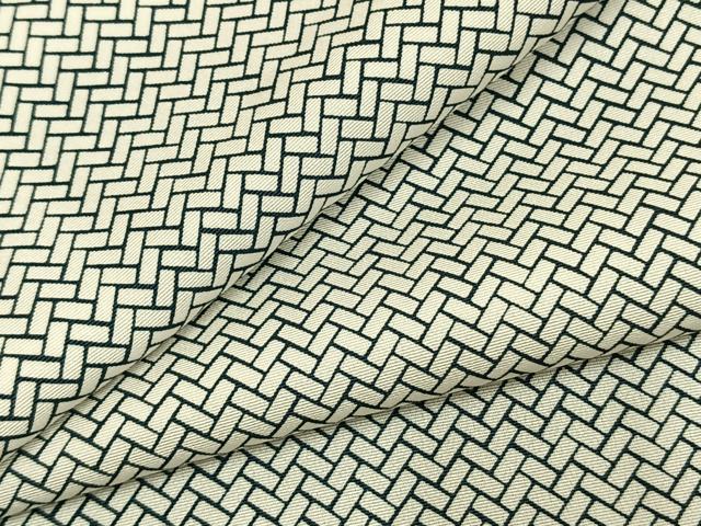 平和屋着物●江戸小紋　檜垣文　正絹　逸品　AABL3532fy