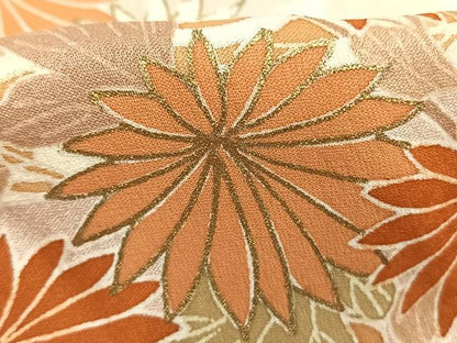 平和屋着物●豪華色留袖　御所車花文　暈し染め　金彩　正絹　逸品　AABL3544fy